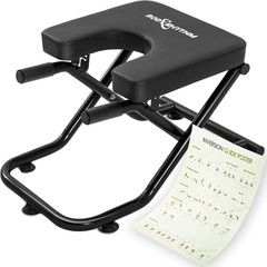 Foldable Yoga Headstand Bench, Yoga Inversion Chair, Headstand Trainer for Relie