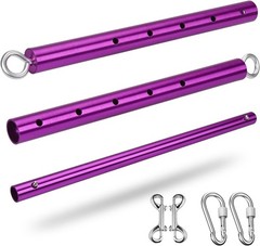 Heavy Duty Expandable Pilates Spreader Bar Kit – Supports 200 lbs, Adjustable