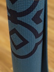 NEW LOTUS 3MM PVC NON-SLIP YOGA MAT, BLUE