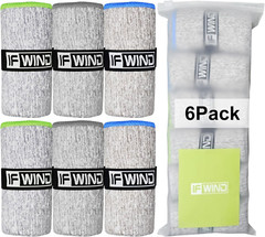 6 Pack Microfiber Gym Towels for Working Fast Drying Workout Accessories
