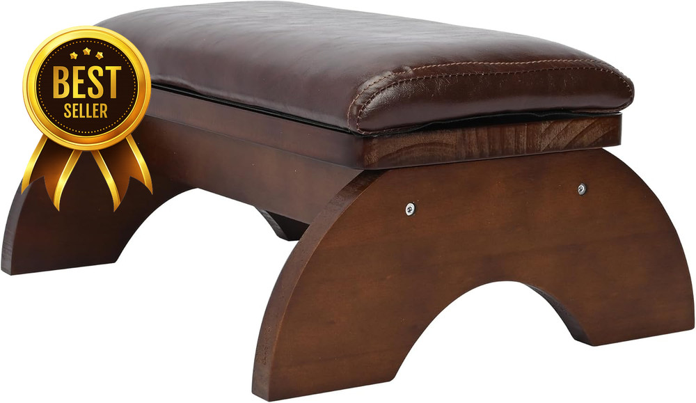 Prayer Kneeler Bench with Thick Kneeling Pad 2 in 1 Prayer Stool for Home Devoti