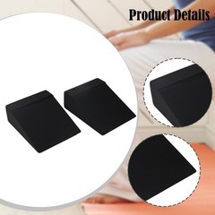 2Pcs Squat Wedge Blocks Squats Slant Block for Indoor Sports Pilates Balance