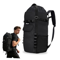 Rock Climbing Rope Storage Bag – Large Capacity Tree Rope Storage Black