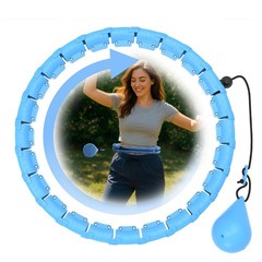 Weighted Hula Circle Hoops for Adults Weight Loss, Infinity Fitness Hoop Plus…