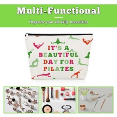 Pilates Gifts for Women Makeup Bag Yoga Lovers