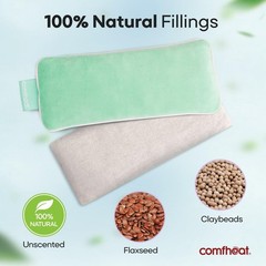 Weighted Eye Pillow – Soft Plush, Moist Heat & Cold Therapy for Relaxation,