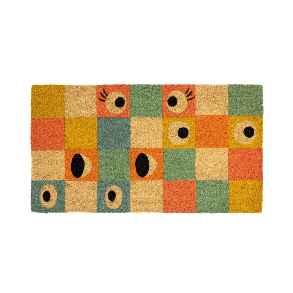 Doormat Outdoor Tables Doormat Coconut with Non Slip PVC Backing…