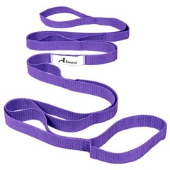 Stretching Strap Yoga Straps for Physical Therapy, 10 Loops NonElastic Stretc…
