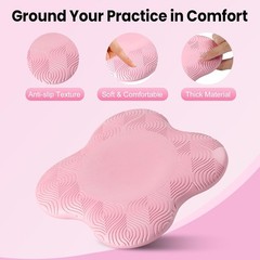 2 Pack Yoga Knee Pads Mat Set – Extra Thick Foam Kneeling Pad Cushion for Knees,
