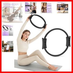 Pilates Ring Fitness Circle for Women, Pilates Equipment – 14.5″ Home Magic E…