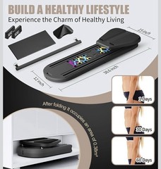 Quvvrev Pilates Board – Pilates Reformer Set for Home Workout..