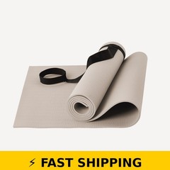 Athletic Works 68×24 inch TPE Yoga Mat with Carry Strap