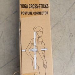 Body Tree Posture Corrector Yoga Cross Stick Adjustable Compact Light Mint