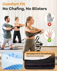 Comfortable 2-in-1 Pilates Double Loop Straps for Enhanced Workout Performance