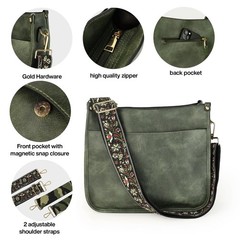 Crossbody Purses for Women Trendy – Vegan Leather Shoulder Bag Designer Hobo …