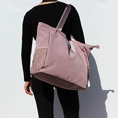 Yoga Mat Bag Yoga Tote Carrier Shoulder Bag Carryall Tote for B Pinkish Purple