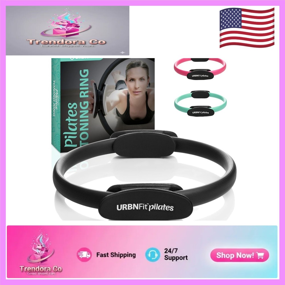 Versatile 12″ Pilates Circle with Dual Grip for Sculpting & Toning Workouts