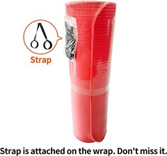 Amazon Basics Extra Thick Exercise Yoga Mat W/ Carrying Strap 74 X 24 X .5 inch