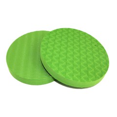 2PC Light Round Yoga Knee Pad Mats Elbow Fitness Sport Pad Non-slip Cushion