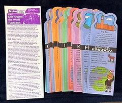Roylco Kids Around The World Flash Cards Set of 28 – 3” x 9”