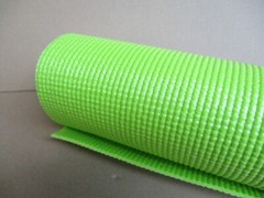 Athletic Works Yoga Mat Lime Green exercise 68 in L x 24 in W x 3 mm thick *NEW*