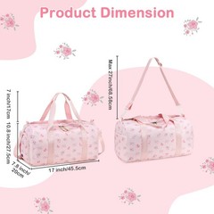 Gym Bag Sports Duffle Bags with Wet Pocket Weekender Overnight Bag with Shoe …