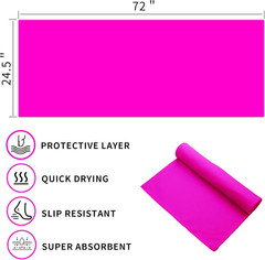 Non-Slip Hot Yoga Towel Set,Super Absorbent Microfiber in, 24.5″ x 72″ – Anti-Sl