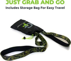 Stretch Strap – 8′ L x 1.5″ W with Neoprene Handles for Ultimate Comfort