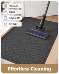 Large Dirt Trapping Mat Indoor 122x183cm, Doormat Indoor, Non Slip Doormat, …