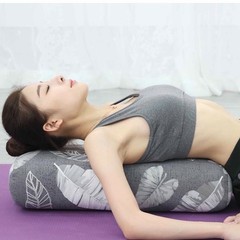 EONSHINE Meditation Yoga Bolster pillow, Foam Sponge Fill Back Support Cushion
