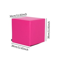 Yoga Block, Cube Stool Assistive Equipment for Stretching and Toning Lightweight