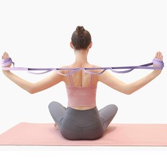 Yoga Strap Stretching Strap with Loops, Stretch Out Straps for Physical Thera…
