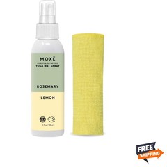 Yoga Mat Spring Green Natural Cleaner 4oz Eco-Friendly Non-Toxic Safe