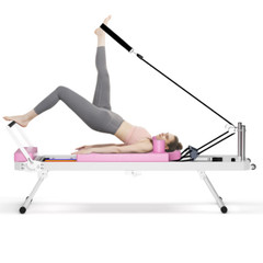 Pilates Reformer Machine For Home Gym Workout, Foldable Pilates Equipment