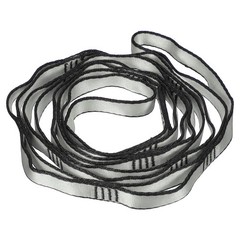 25KN Daisy Chain Yoga Extend Belt 1.8M, Climbing Straps for Exercise, Grey