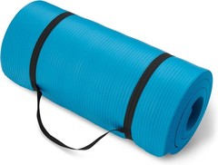 Amazon Basics Extra Thick Exercise Yoga Mat with Carrying Strap