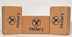 Fitillery Yoga Block, Resilient Material, Easy to Grip, Comfortable Edges 2 …