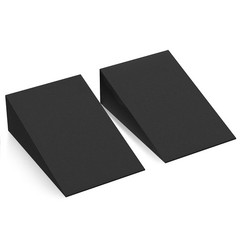 Foam Wedge Slant Board, 2-Pcs Update Calf Stretcher, Squat Wedges for Yoga, Foot