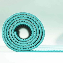 Natural Jute Yoga Mat with Durable Carry Strap