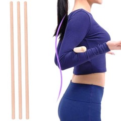 3 Pcs Yoga Stick, Open Shoulder Correct Hunchback Stick, with Environmental W…