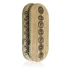 Sadhu board with copper nails from 100% oak for yoga meditation,”Sacred Harmony”