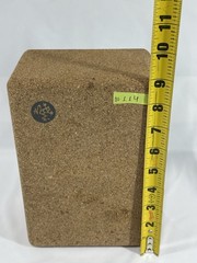 #114 Manduka Cork Yoga Block Exercise 9 Inch