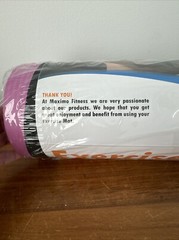 Maximo Yoga/Exercise Mat With Easy Carry Strap 72x23x0.5” New In Package