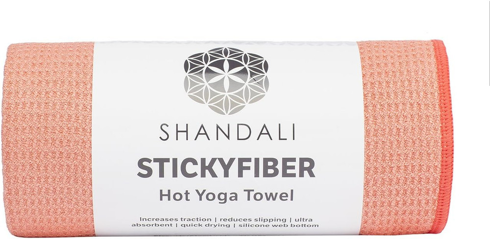 Hot Yoga Towel – Mat-Sized, Microfiber, Super Absorbent, Anti-Slip, Injury Free,