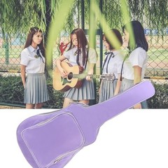 Acoustic Guitar Bag 40 41 Inch, Guitar Gig Bag, Double Shoulder Purple