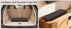 HAHE 7-Fold Design Extra Thick Yoga Mat 72″L x 24″W x 0.47″,TPE Fitness Exercise