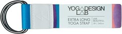 Extra Long Yoga Strap 8ft Cotton Material Mexicana Color Perfect for Stretching