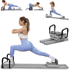 Pilates Reformer -Pilates Board with 66.9” Extended Track Portable Multifunctio