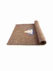 Felt Meditation Mat(170×70 cm) – Workout Mat – Gray Yoga Mat – Eco-Friendly