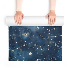 Celestial constelation Foam Yoga Mat